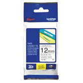 Brother Black On White Label Tape 12mm x 8m - TZE231